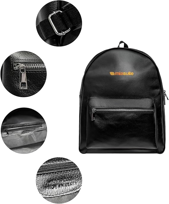 Zaino MiaSuite, 100% Vera Pelle – Eleganza e Artigianalità Made in Italy