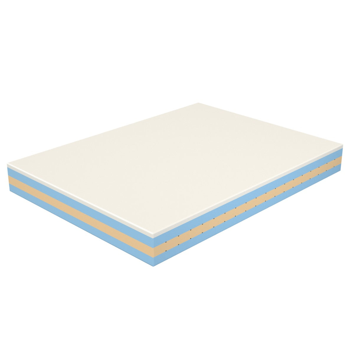 Memory Foam Mattress, 21 cm High - Removable, 4 Layers | Bora