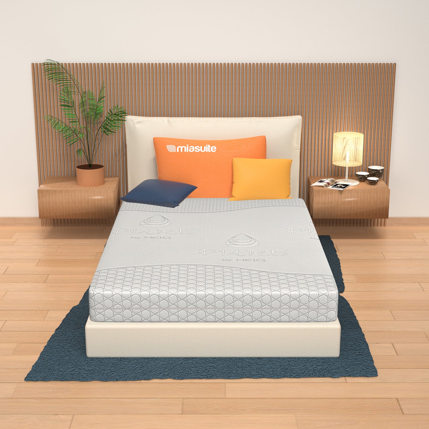 Memory Foam Mattress, 21 cm High - Removable, 4 Layers | Bora