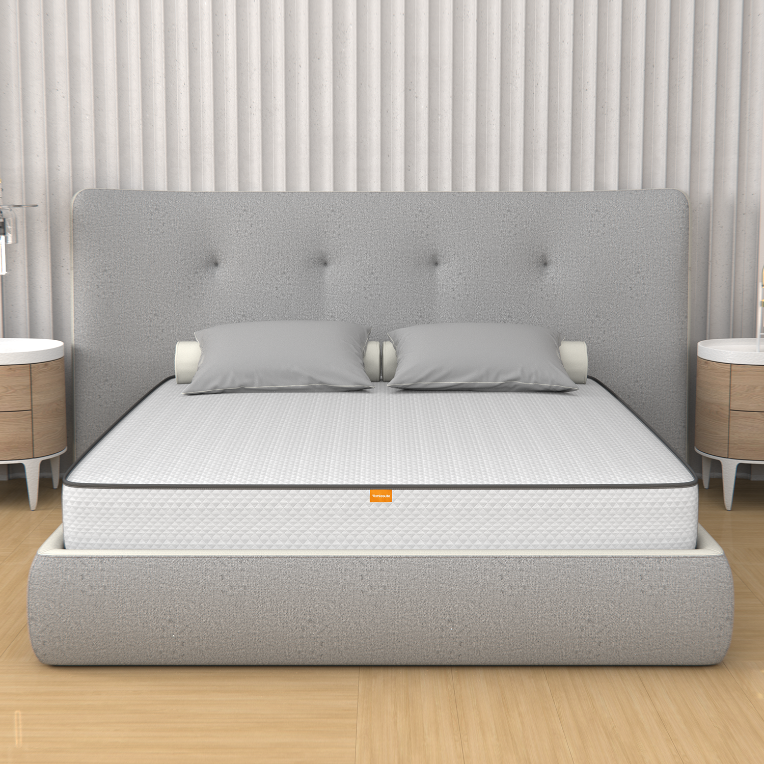 materasso altissimo Materasso alto 19 cm - Memory Foam, Antiacaro, Anallergico