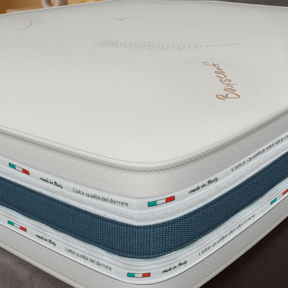 Materasso Memory Foam Alto 30 cm - Sfoderabile,  Bayscent | Cabrio