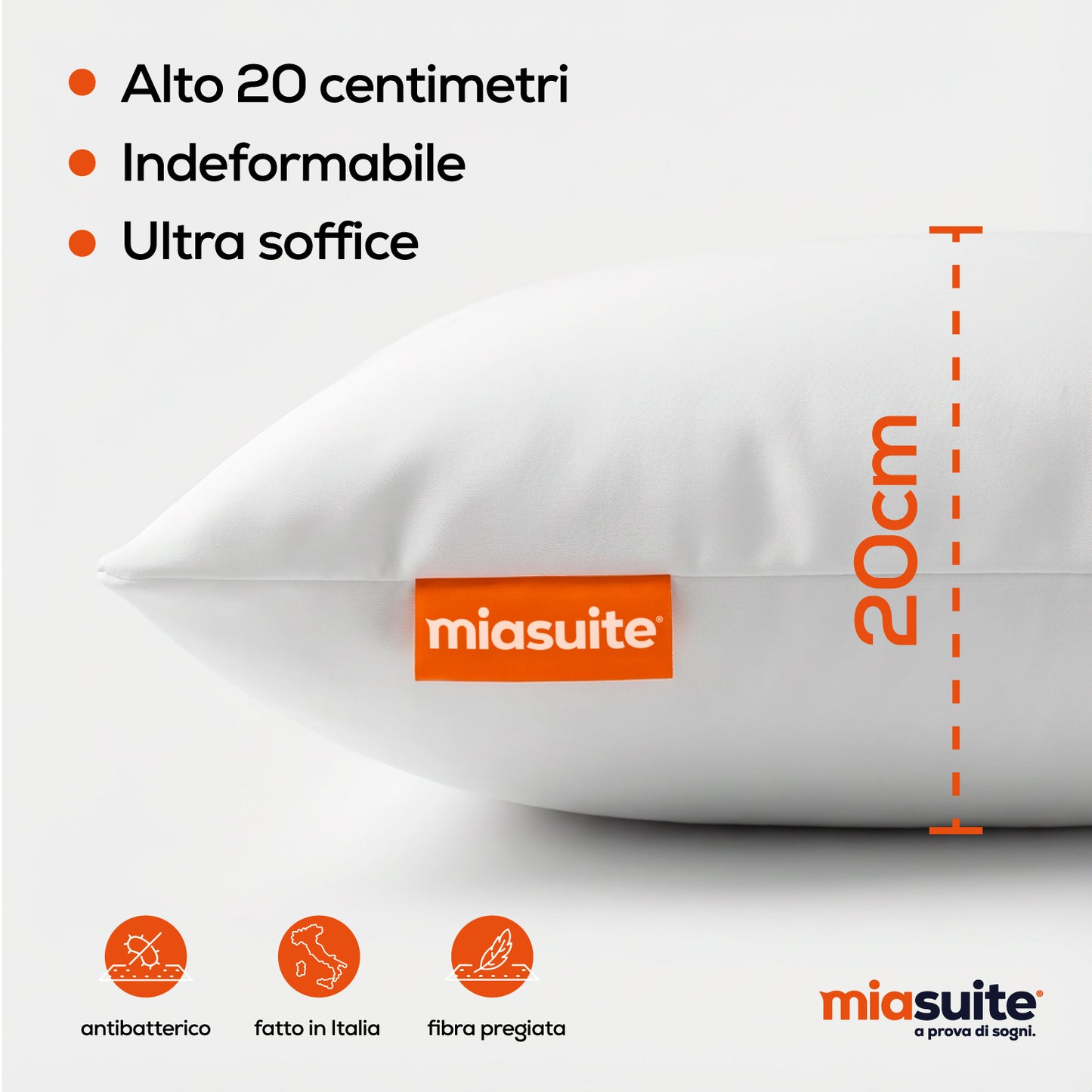 Cuscino Puffo alto 20 cm