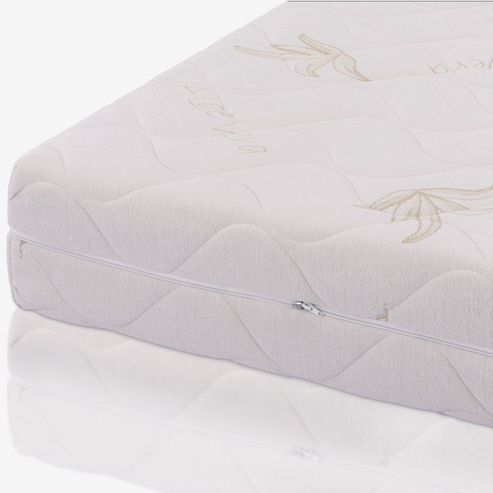Materasso Memory Foam Sfoderabile, Alto 17 cm - 100% Aloe Vera | Baldo