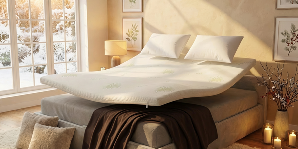 Kit Topper Aloe Vera e Cuscini Puffo indeformabili