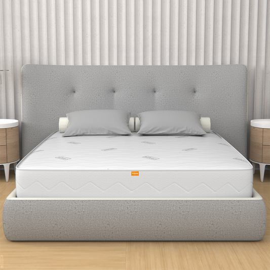 Materasso Memory Foam Alto 20 cm - Rivestimento Silver, Antibatterico, Antiacaro |  Dimora