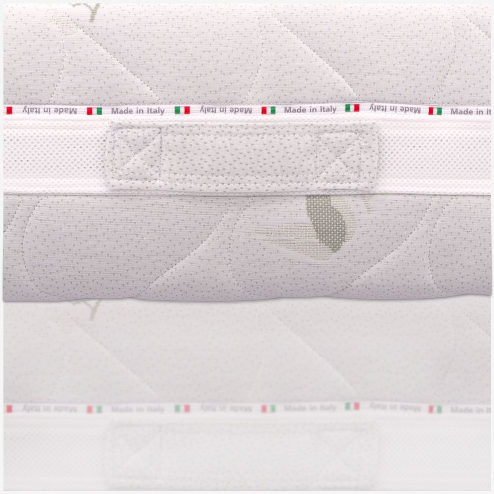 Materasso Memory Foam Sfoderabile, Alto 25 cm - 100% Aloe Vera | Evolution