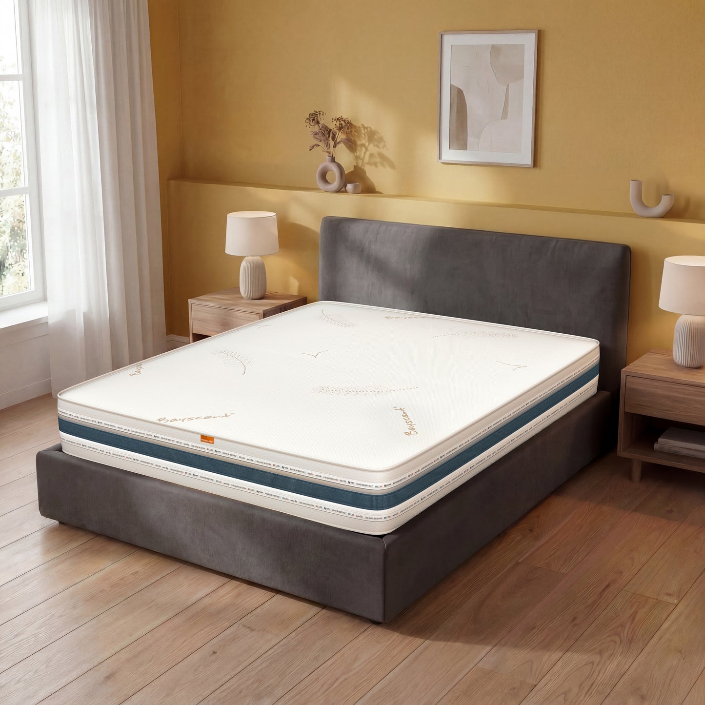 Materasso Memory Foam Alto 30 cm - Sfoderabile,  Bayscent | Cabrio