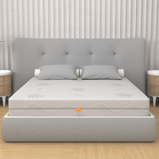 Materasso Memory Foam Sfoderabile, Alto 25 cm - 100% Aloe Vera | Premium