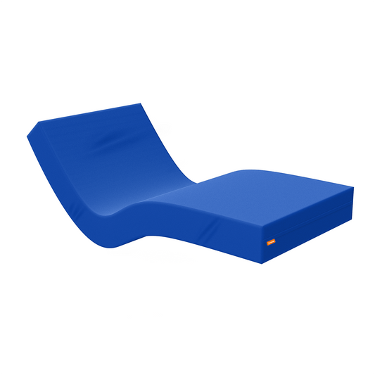 Flexible Geriatric Mattress - Cover Removable, Waterproof Sanitary Cover.