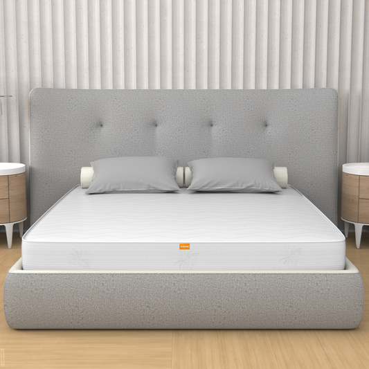 Materasso per Divano Letto, alto 10 cm -  Rivestimento Aloe Vera | Plus H10