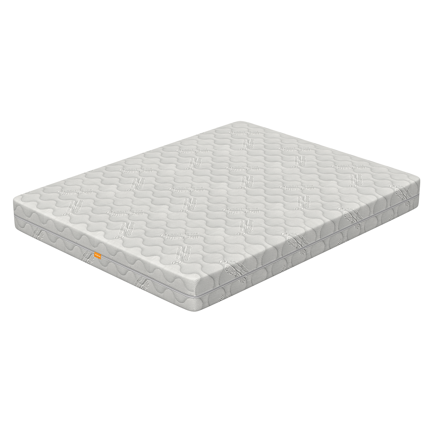 Materasso Sfoderabile Memory Foam e Molle Insacchettate, alto 25 cm - Ortopedico, Rivestimento Silver - Box System, 100% Made in Italy | Sensation
