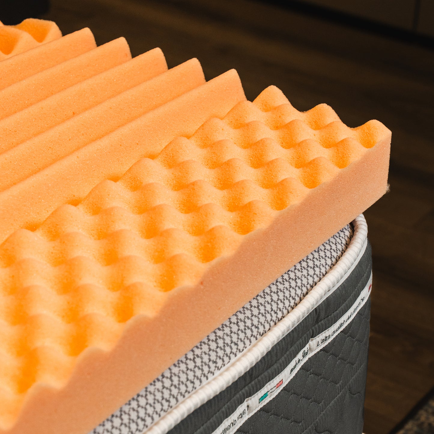 Topper Memory Foam - alto 5 cm, a portanza differenziata, sfoderabile | One H5
